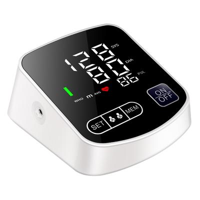 Nowy elektroniczny tonometr, automatyczny inteligentny LED, pełnoekranowy, naramienny, o wysokiej precyzji, duży ekran monitora ciśnienia krwi