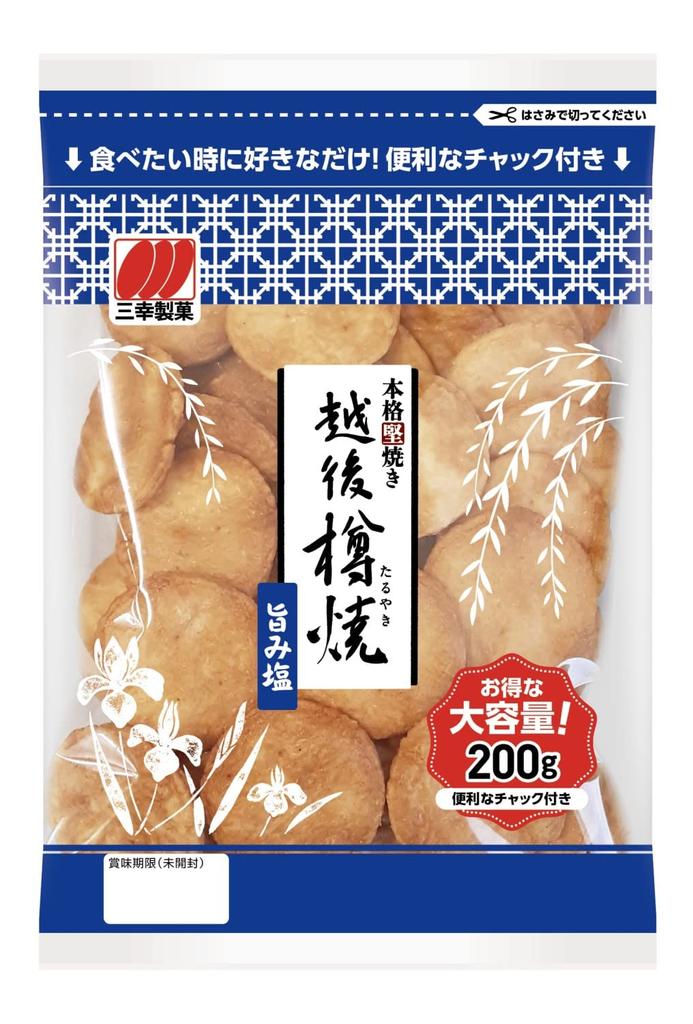 Sanko Seika Chuck Echigo Barrel Grilled Umami Salt 200g X 6 Bags