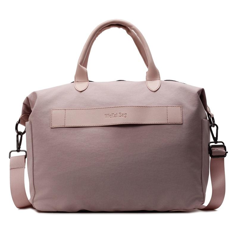 

Travel bag Women s lightweight portable large-capacity short-distance travel bag Student luggage bag Waterproof sports storage bag Travel bag розовый