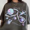 Copy Heart Copy Bracelet Love You To The Moon And To Saturn, Space Nerd Shirt, Astronomy Tshirt, Moon Mission 2026, Science Teacher Gift