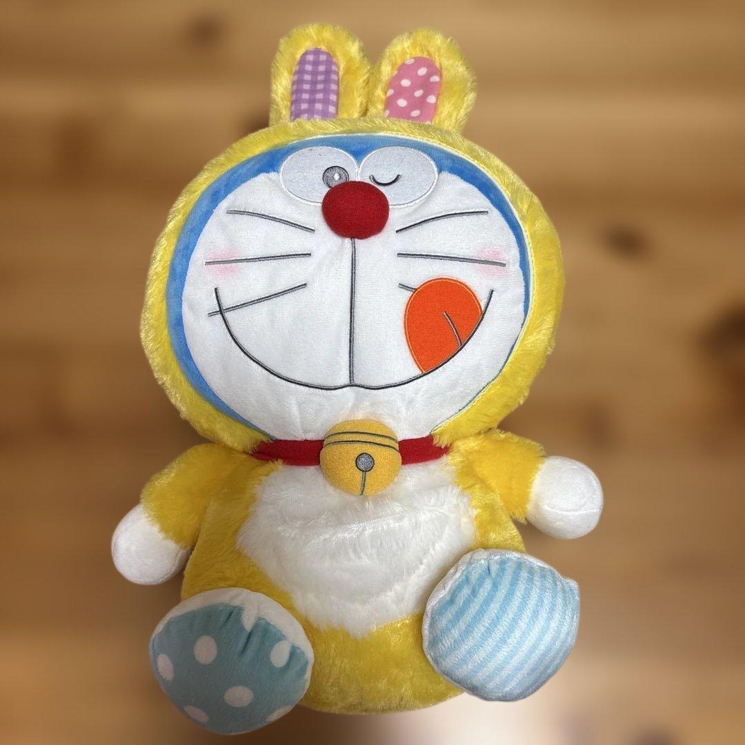 Doraemon rabbit ears BIG stuffed toy