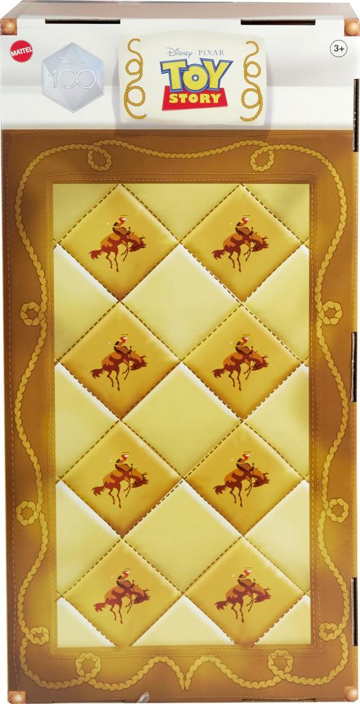 Mattel Disney and Pixar Toy Story 7-Piece Action Figure Set with Woody, Slinky, Rex, Hamm, Alien, Rocky, and Shark - Disney100 Collectibles