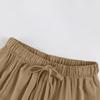 Women Plus Size Wide Leg Pants Middle Waist Summer Baggy Pants With Pockets