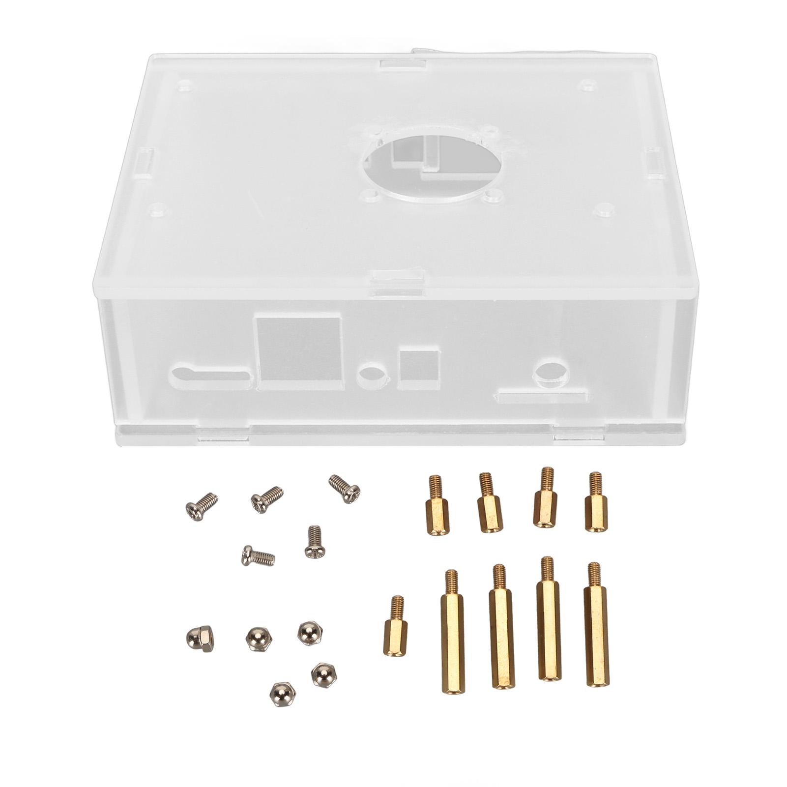 

Development Board Acrylic Case Kit Professional Easy Assembly Transparent Protective Shell for