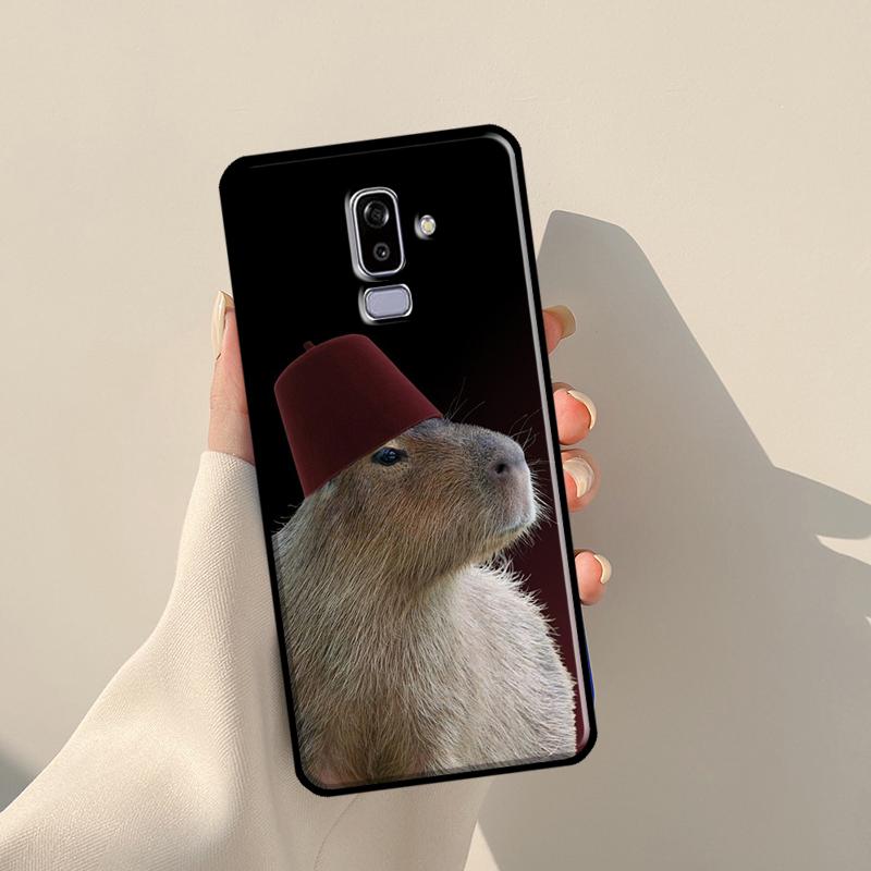Capybara schöne tier Fall Für Samsung Galaxy J3 J5 J7 2017 A3 A5 J1 2016 J4 J6 Plus A6 A7 a8 A9 J8 2018 Coque