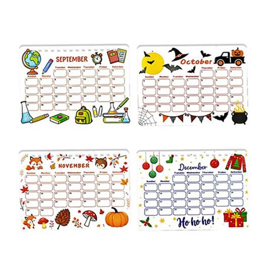 DIY Desk Calendar 2026 Diamond Art Calendar Crafting Kit Cute House Tabletop Calendar Monthly Planner Decoration for Home Office Bedroom