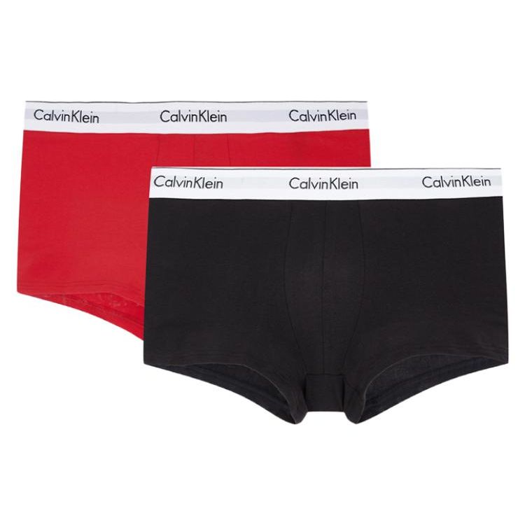 

Calvin Klein Letter Print Boxer Briefs 2 Pack Men underwear NB1086-67K S