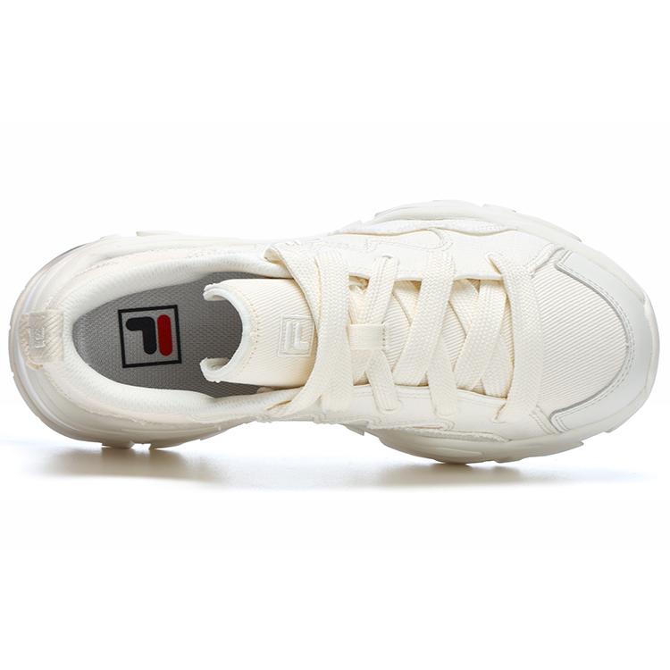New FILA Canvas Low Top Canvas Shoes Women's Milk White F12W321304FGD