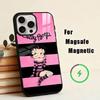 C-Cute-Betty Boop-P  Phone Case For iPhone17,16,15,14,13,12,11 Plus,Pro Magnetic For Magsafe Wireless Charging