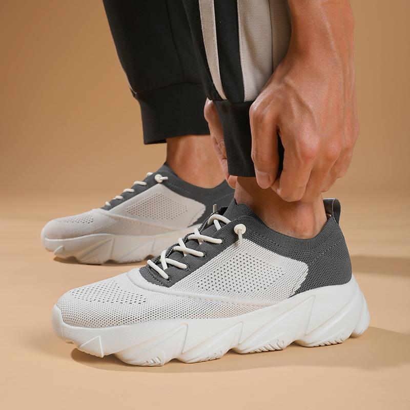 Nouvelles chaussures pour hommes et femmes chaussures de marche classiques chaussures de sport pour couples chaussures de course semelle souple tige basse chaussures légères en mesh chaussures décontractées