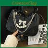 Stylish Chic Crescent Shoulder Bag 2024 Trendy Summer Pu Crossbody Bag