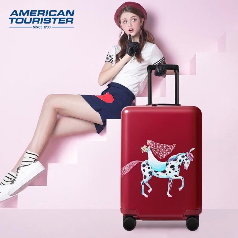 American Tourister Kids Cartoon Rolling Luggage