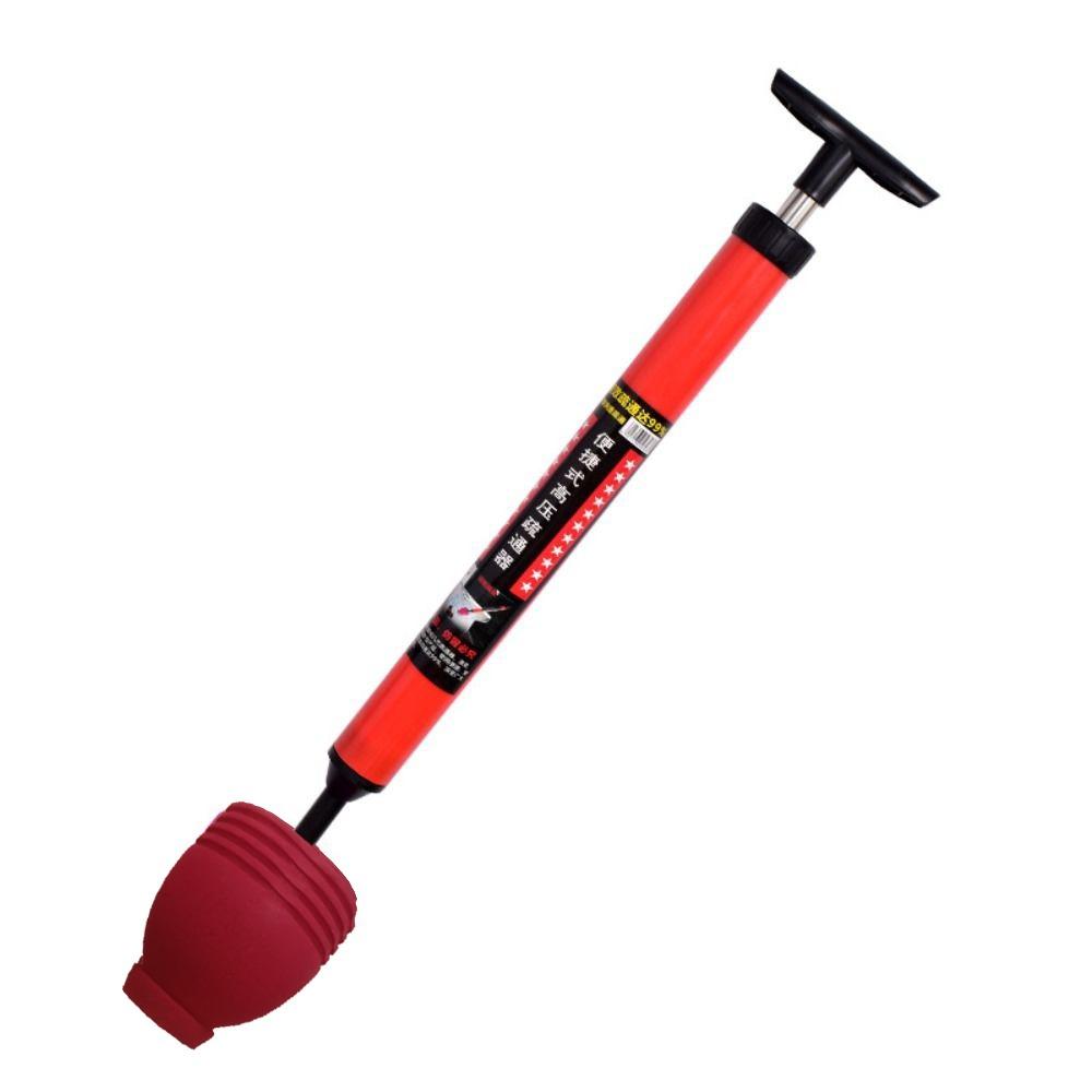

Multifunctional Toilet Pipe Plunger Durable Sewer Dredging Plunger Household Toilet красный