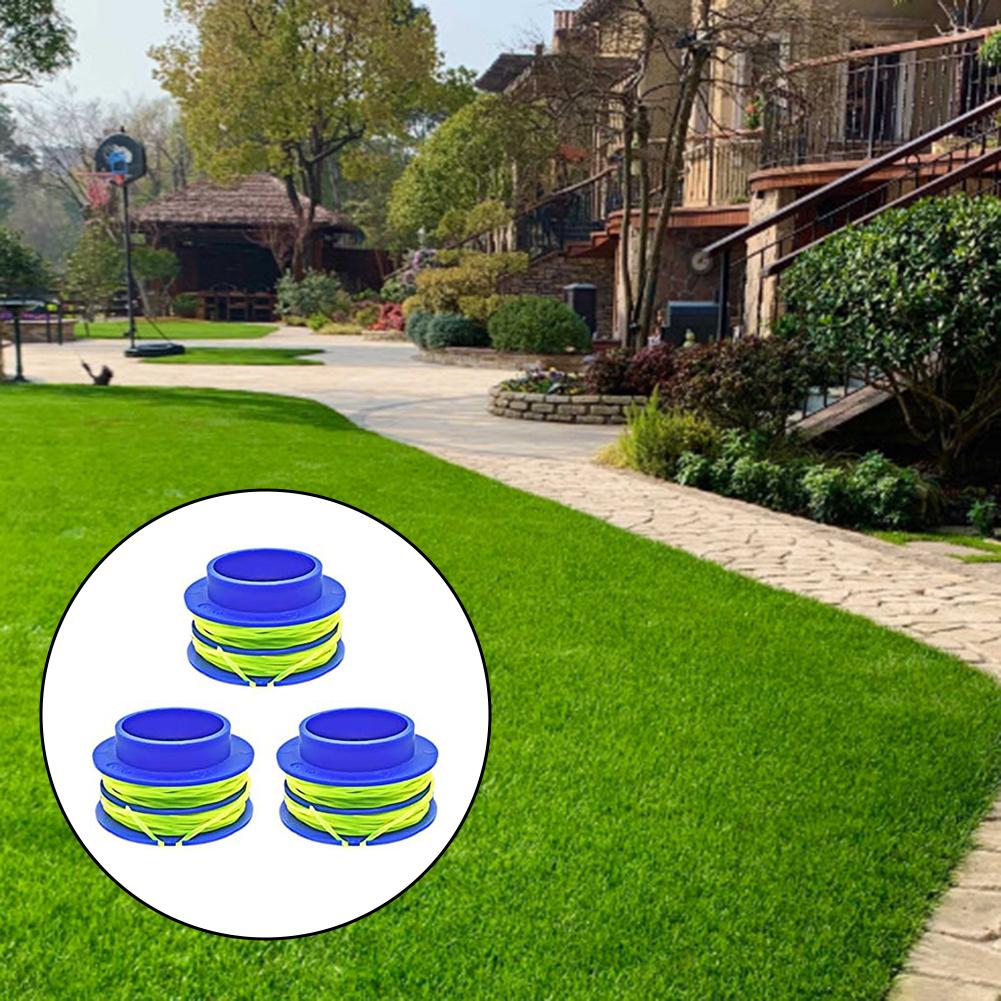 0.080 Inch Dual Line Pre-Wound Spools Compatible with For 24V Max String Trimmer KST 1124B-03 KST 2025A-03 KST 2224B-03