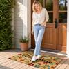 Outdoor Door Cuttable Non Coir Texture Thick Wear Entry 40 cm