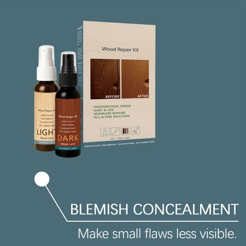 60ml Wood Floor Repair Polish For Home Use Deep Conditioning Wood Furniture Polish Floor Scratch Repair