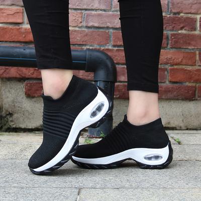 2025 New Women's Sneakers Thick Sole Air Cushion Sport Shoes for Women Breathable Mesh Women Casual Shoes Rocking Tenis De Mujer