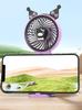 Adorable USB Rechargeable Handheld & Desktop Mini Fan