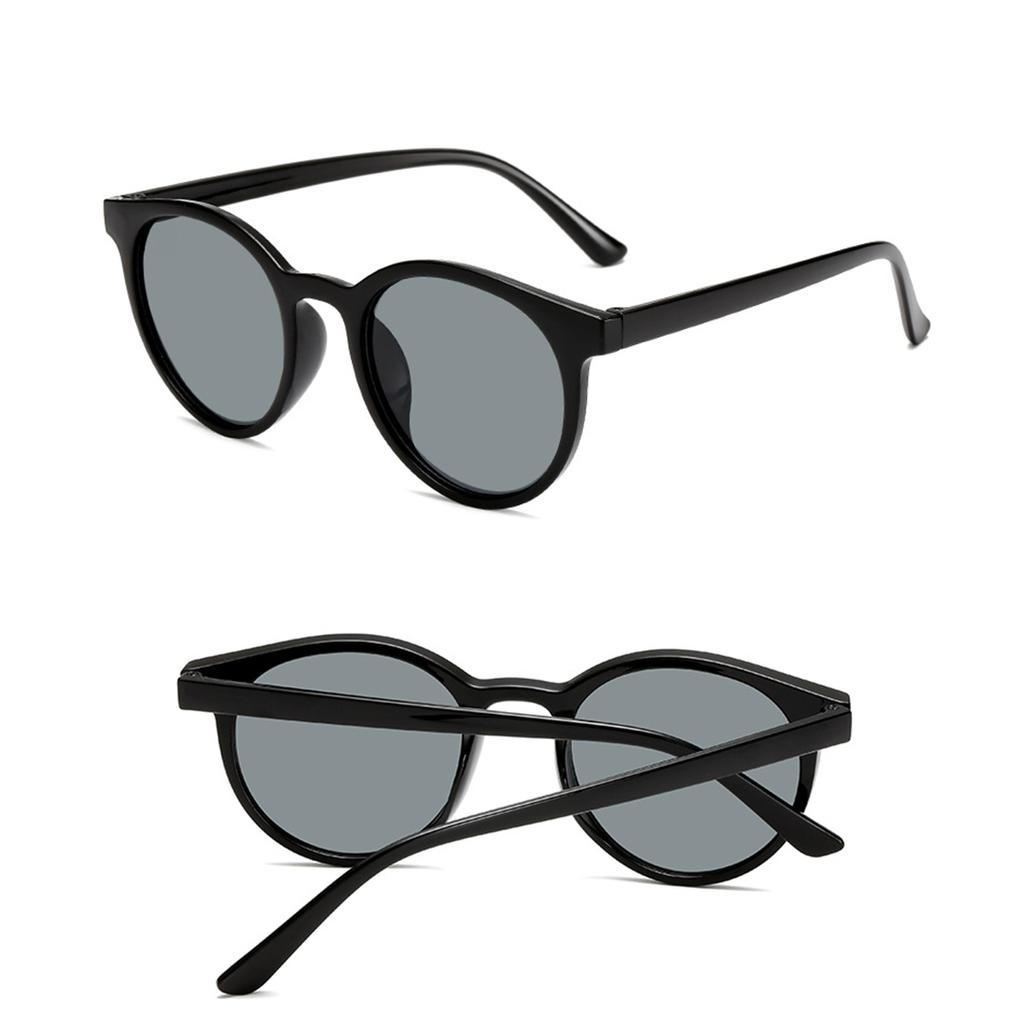 3 st/set Koreanska Retro Helbåge Runda Solglasögon Solglasögon dam retro rund båge solglasögon UV-skydd