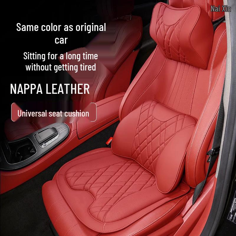 Premium Lendenwirbelstütz-Sitzkissen für BMW 3er, 5er, 7er Serie, X1, X3, X5, X6, X7 - Taillenschutz-Kissen