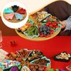 Christmas Dried Fruit And Dessert Serving Tray - Decoration Gifts Ideal for The
