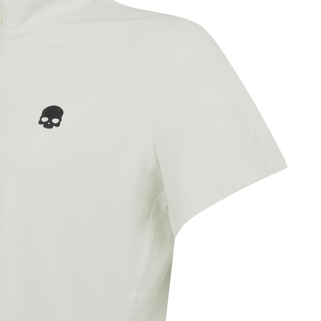HYDROGEN Women'S Smartdry Short Sleeve Half-Zip Tee