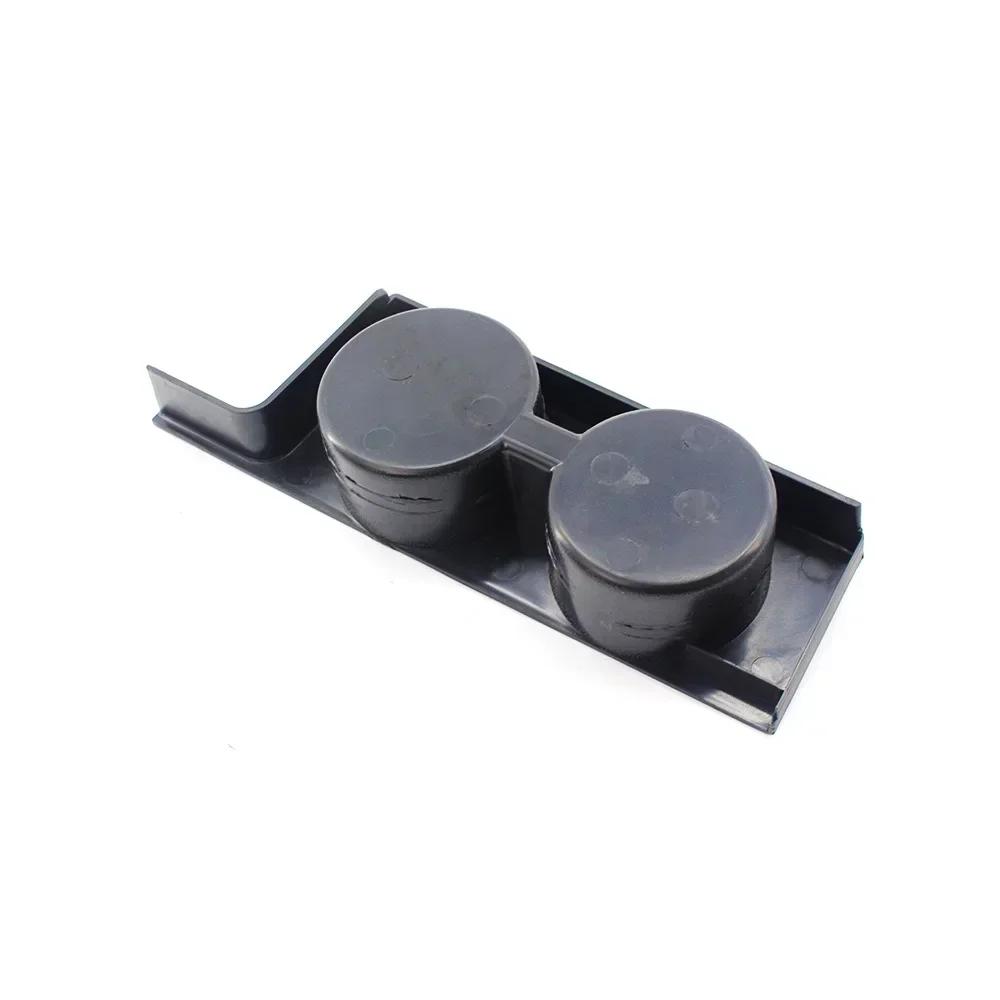 Black Front Car Cup Holder Car Drink Holder Car Accessories for BMW E39 5-Series 1997-2003 Plastic Black Portable Cup Holder