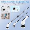 Multifunctional Electric Cleaning Brush 9-in-1 Bathroom Window Kitchen Toilet Automotive Household Rotating Cleaning Machine