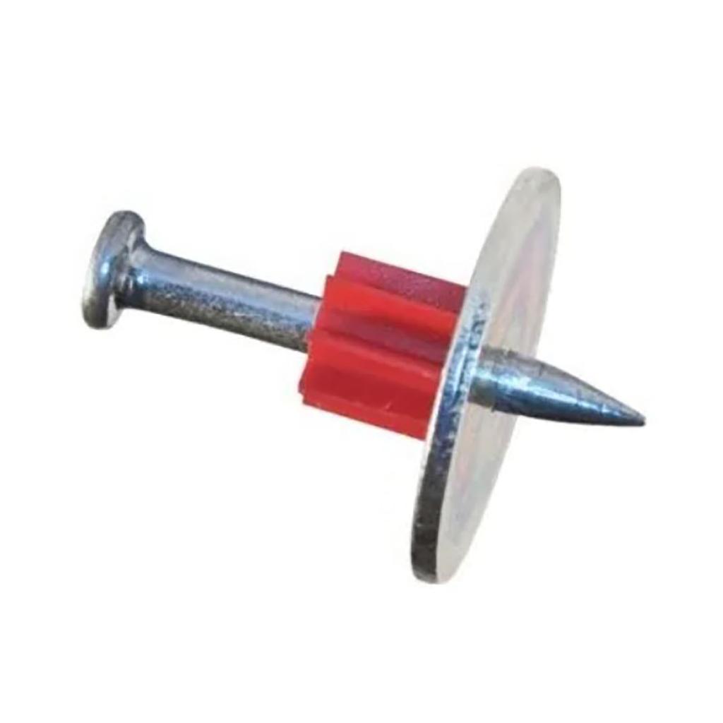 Fastener Pin with Washer Robust Fastener Washer Steel Nail Kit for Ceiling Cement Wall Concrete