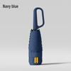 New Macaron Color Five-Fold Ultra-Light Sun Protection Compact Mini Umbrella with Buckle Handle