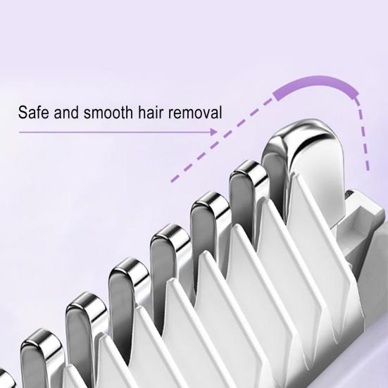 Women Electric Shaver Double Heads USB Rechargeable Waterproof Portable Face Body Bikini Area Arm Leg Hair Removal Epilator Razor Trimmer