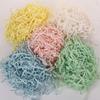 Mixed Color Christmas Raffia Paper Strips for Gift Box Filler