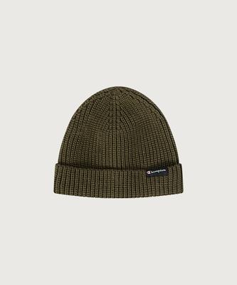 Champion Logo Beanie Khaki