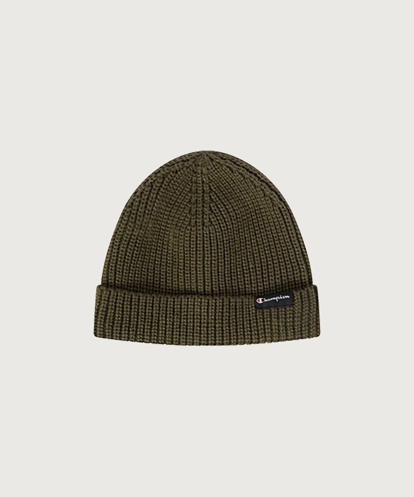 Champion Logo Beanie Khaki