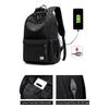 Wasserdichter Unisex-Rucksack mit USB-Ladeanschluss