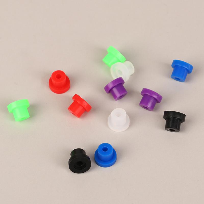 100pcs Tattoo Grommet Professional PBR Soft Tattoo Needle Grommets Tattoo Needle Cap Accessories For Tattoo Machine 6 Colors
