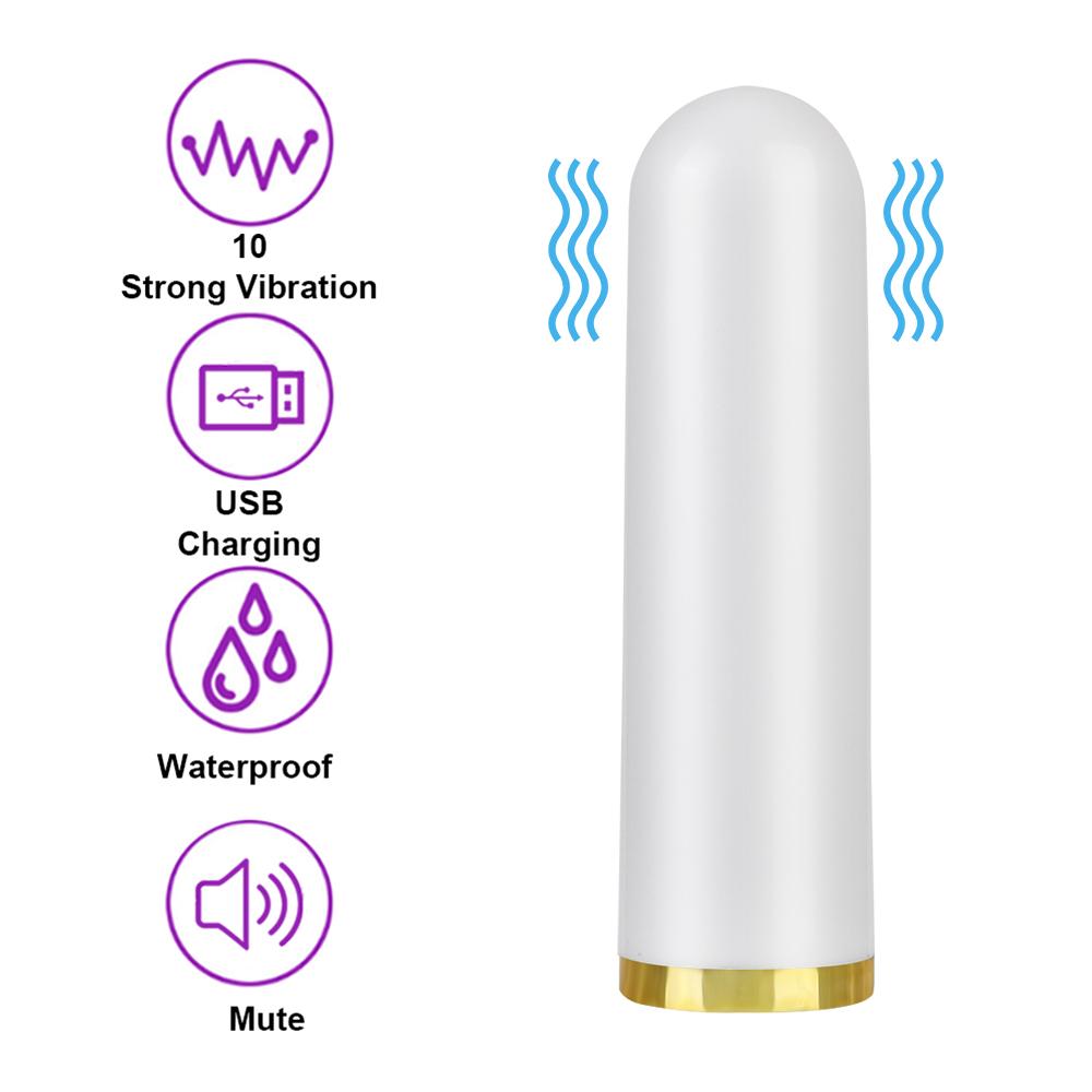 Стимулятор клитора сосков Мини Мощный Пулевой Вибратор G-spot USB Зарядка Секс-Игрушки для Женщин 10 Частот Женский Мастурбатор Товары Для Взрослых