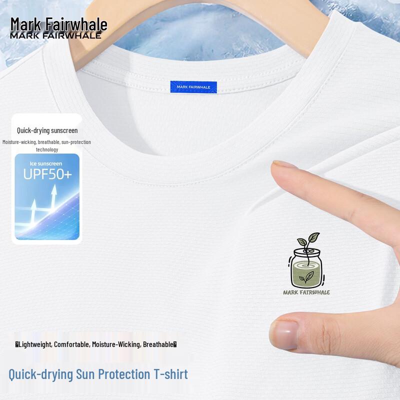 

Mark Fairwhale Men s Quick-Dry UV Protection Short Sleeve T-Shirt L