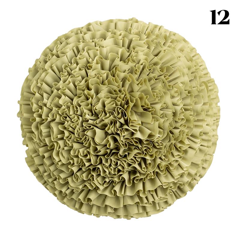 Luxury 3D Flower Pillowcase Handmade Pleated Flower Pillow Case Ins Sofa Cushion Cover Living Room Sofa Decor Throw Pillow Cover