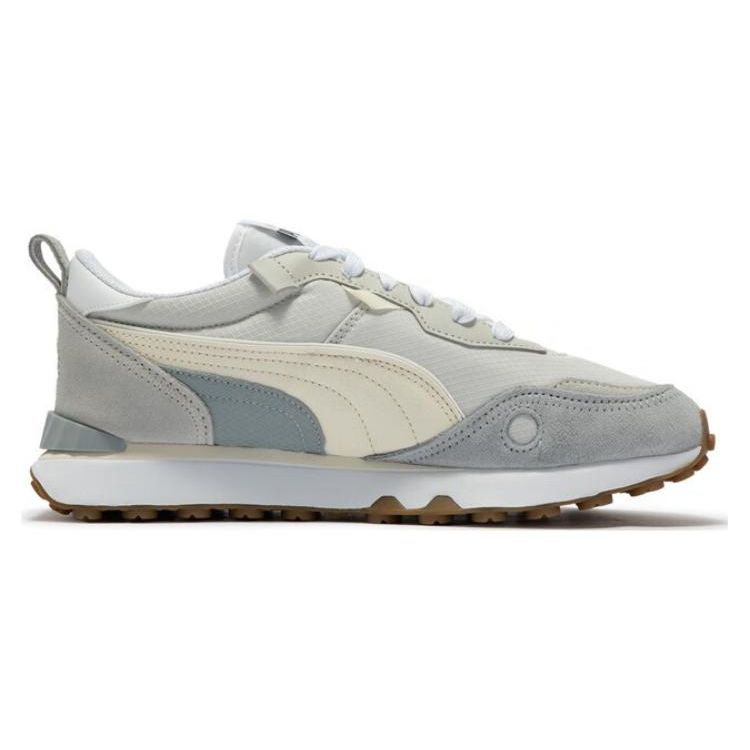 PUMA Rider Future Vintage Grey Ivory Unisex Lifestyle Shoes 387672-25
