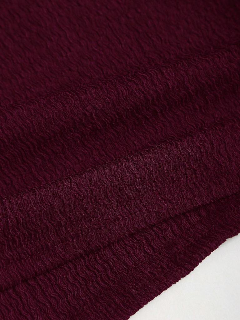 Women's Spring 2026 Slimming Knit Texture Solid Color Dress