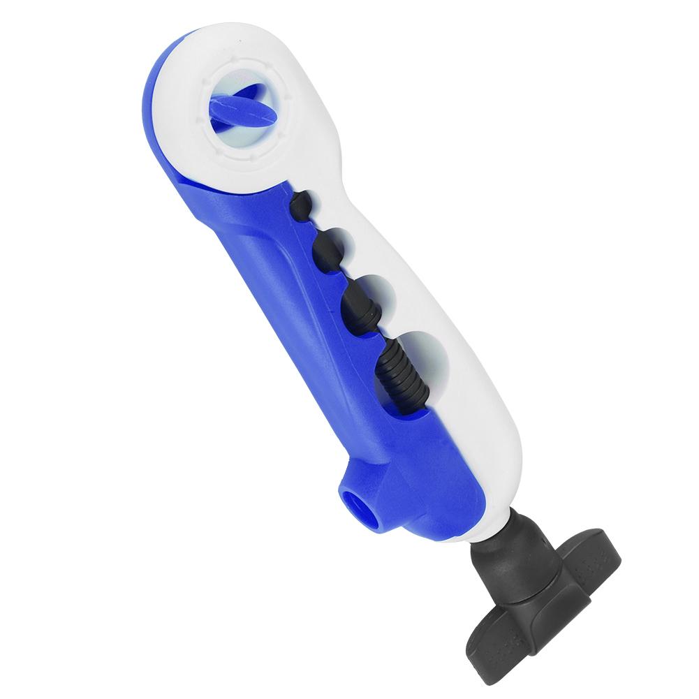 Fishing Reel Fish Wire Spooler Winder Multifunction Fast Sea Rod Wrapper Accessorywhite Blue