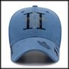 Baseball English CZ026 [White Fang] Hat, Cap, Logo, Letters, Brim, Cap, Stylish, Pop, Bee, Cool, Men's, Women's, (White)