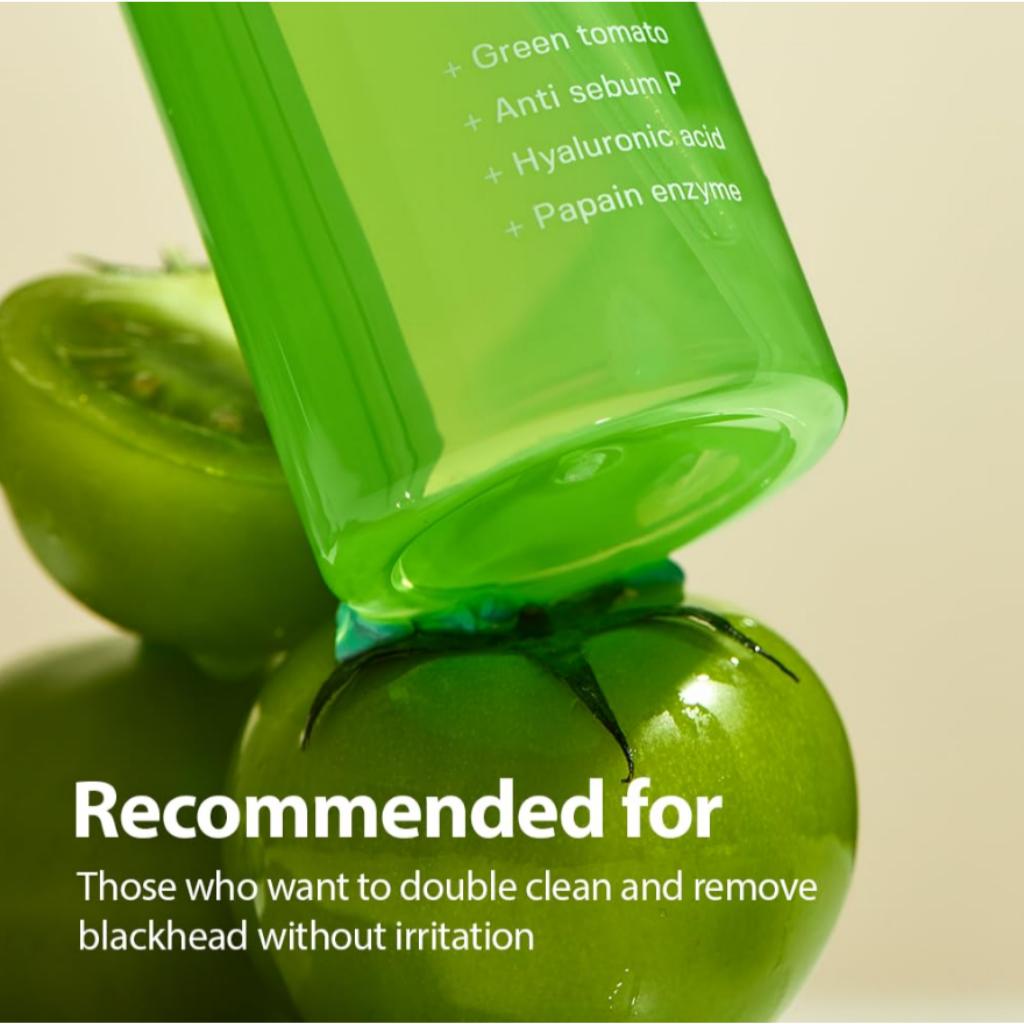 [SUNGBOON EDITOR] Green Tomato Deep Pore Double Cleansing Ampoule Oil 200ml