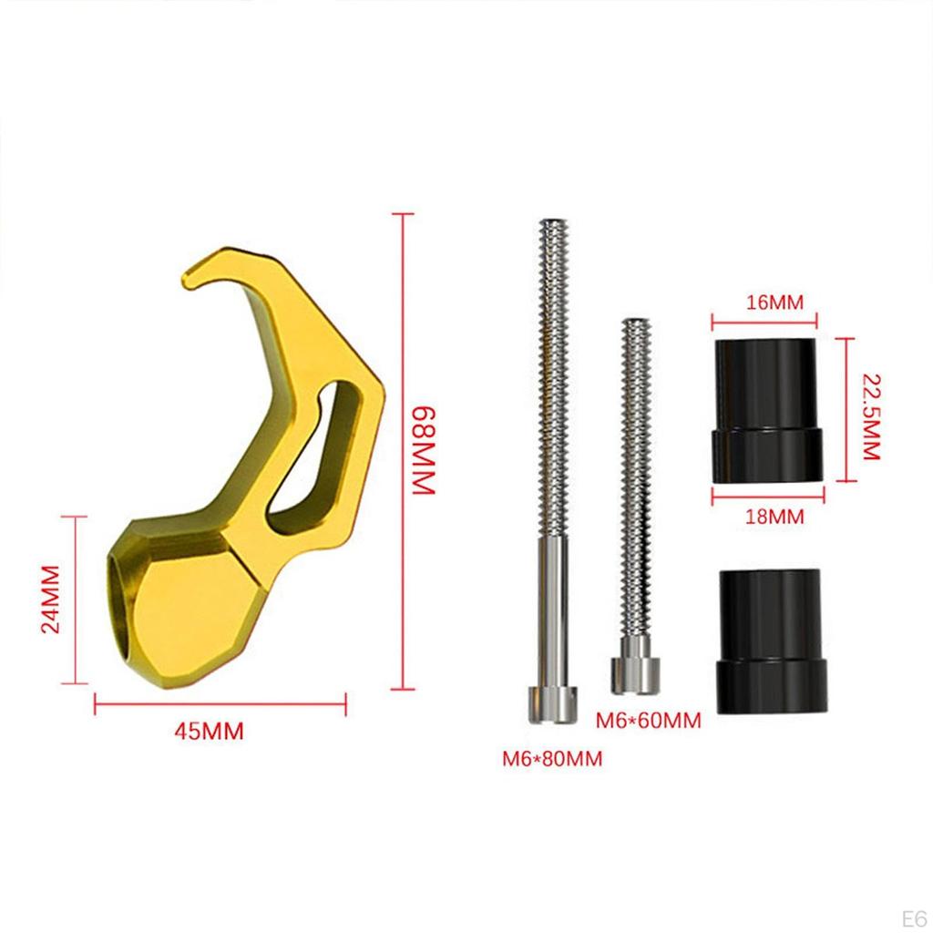 Hängehaken für , Schwerlastzubehör, Einfache Installation, Vorderseite aus Aluminiumlegierung