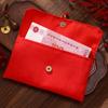 Traditional 2025 New Year Money Bag Cloth Red Pocket Cartoon Lucky Money Packet  Kids Gift