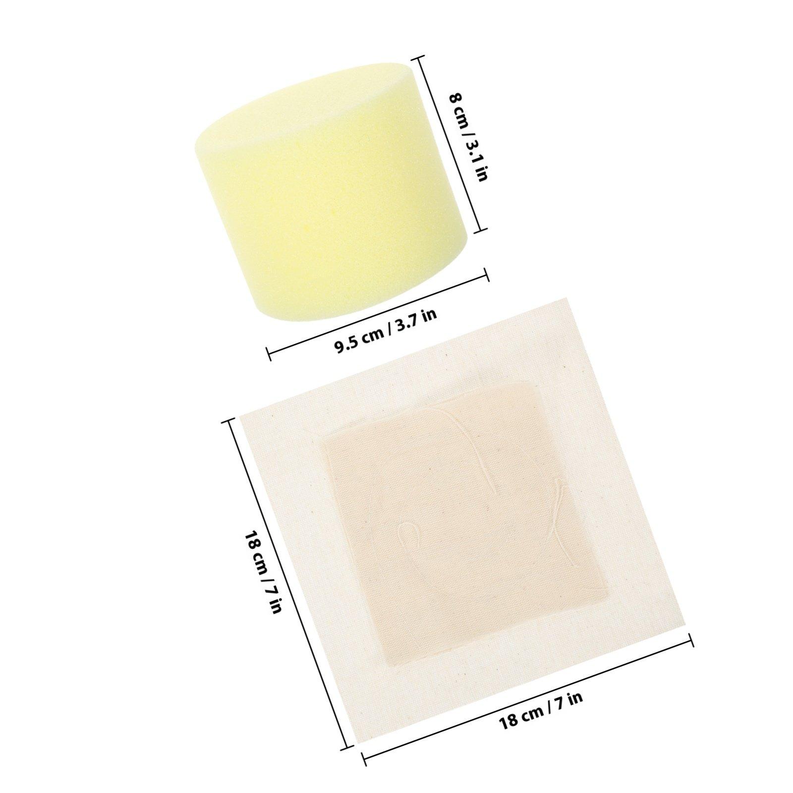 

1Set Pancake Oil Brush Replace Fabric Multifunctional Household Oil Mop Inner Core for Smooth Basting Even Coating Fast Drying
