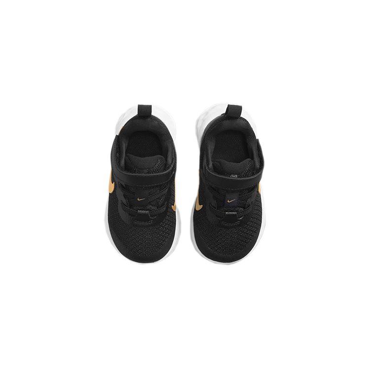 Nike Low top Toddler Shoes Black Gold Infant And Toddler DD1094-002