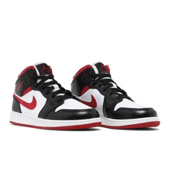 Air Jordan 1 Mid GS Černá Gym Red Retro Tenisky DJ4695-122