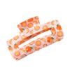 Lemon Fruit Hair Claw Clip For Women Slip Resistant Jaw Clamp Hair Accessories For Spring Theme Parties And Daily Use
